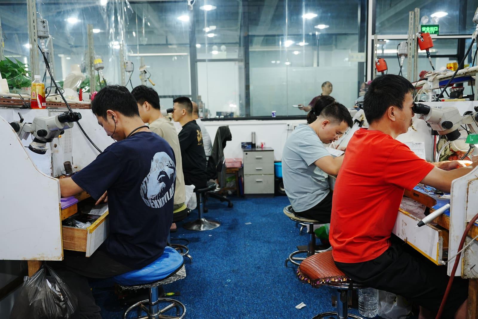 Main production floor